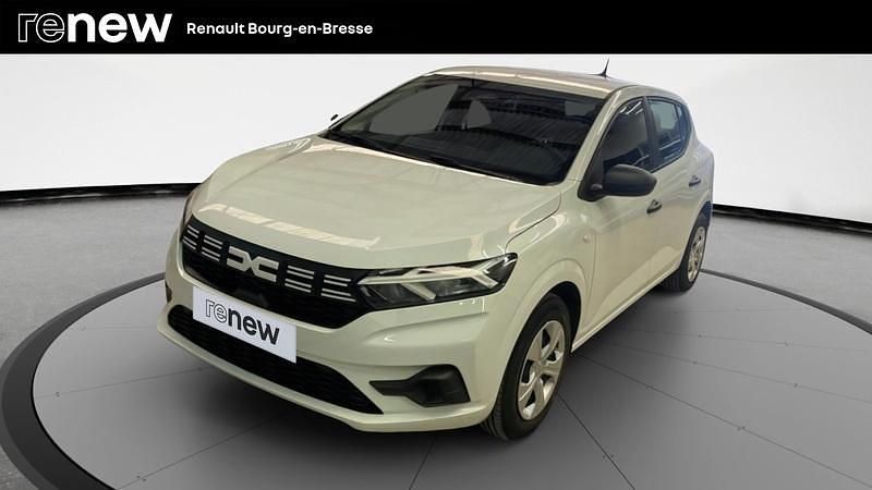 Blanc Utilisé 2024 Dacia Sandero Essentiel Citadine | 13 980 € (Bon prix) - Image 1/4