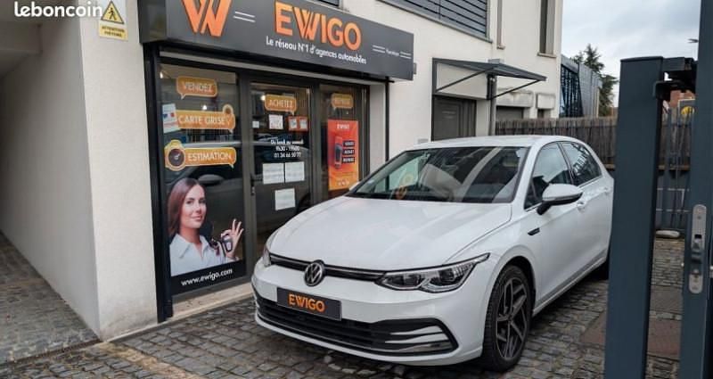 Blanc Occasion 2020 VW Golf VII Style Berline | 20 990 € (Bon prix) - Image 1/4