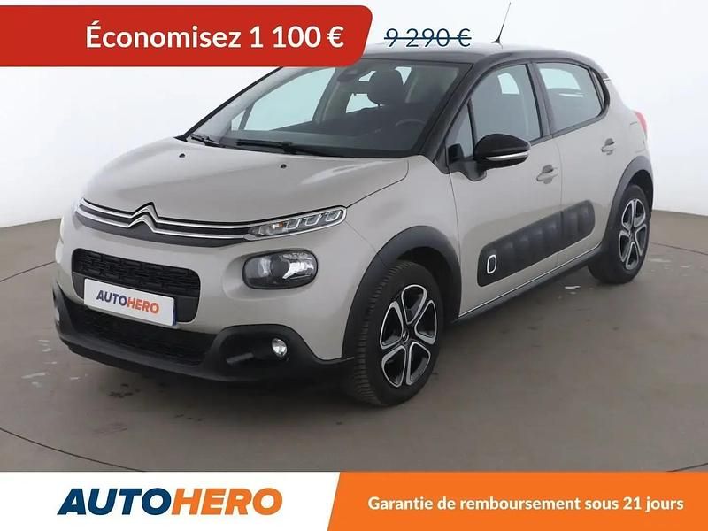 Gris Utilisé 2018 Citroën C3 PureTech Citadine | 7 990 € (Prix juste) - Image 1/2