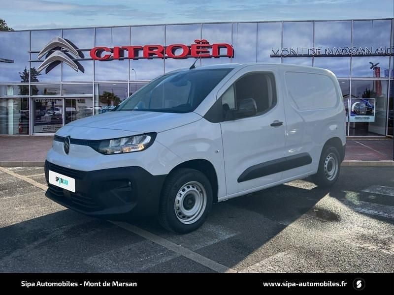 Nouvelle Citroën Berlingo 100 ch (73 kW) 2025 Blanc icy teinte pastel Monospace