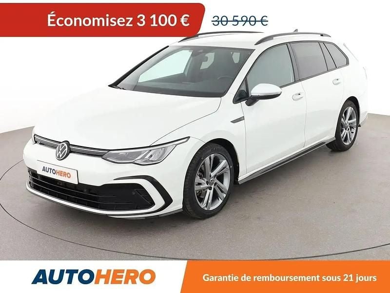 Blanc Occasion 2022 VW Golf VIII R-line Break | 27 490 € (Bon prix) - Image 1/2