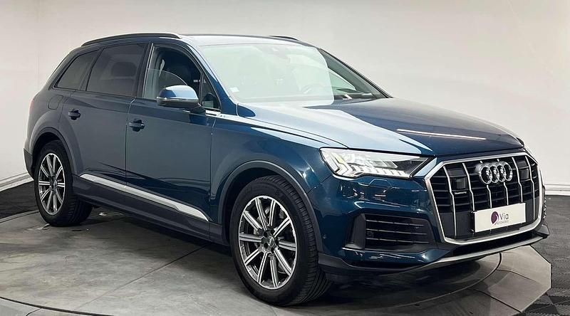 Occasion Audi Q7 Advanced Plus 340 ch (250 kW) 2021 Bleu SUV