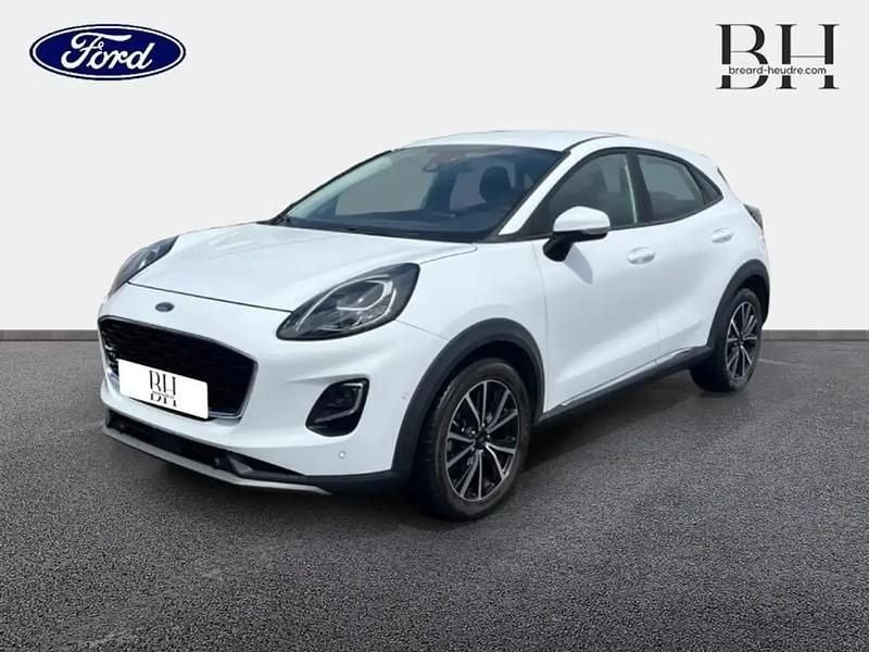 Blanc Utilisé 2022 Ford Flex Business Edition SUV | 17 380 € (Prix juste) - Image 1/4