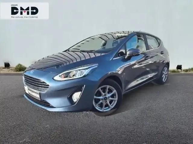 Bleu azur Occasion 2020 Ford Fiesta Titanium Berline | 11 890 € (Prix juste) - Image 1/4