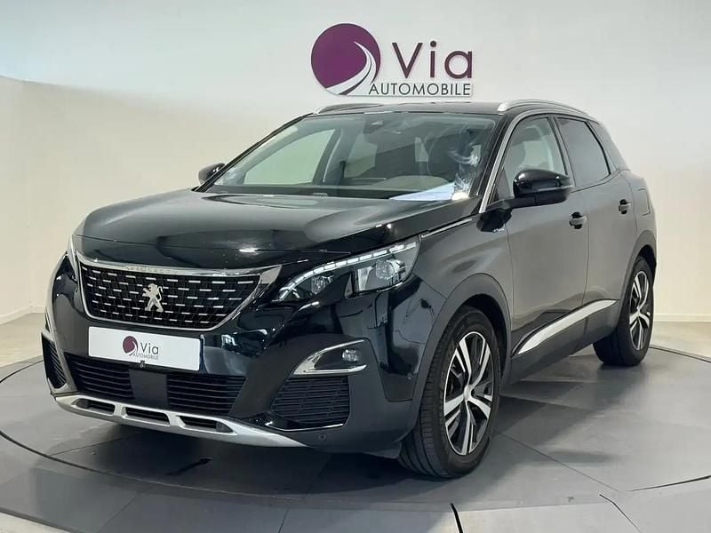 Noir Utilisé 2020 Peugeot 3008 Allure SUV | 17 290 € (Bon prix) - Image 1/4