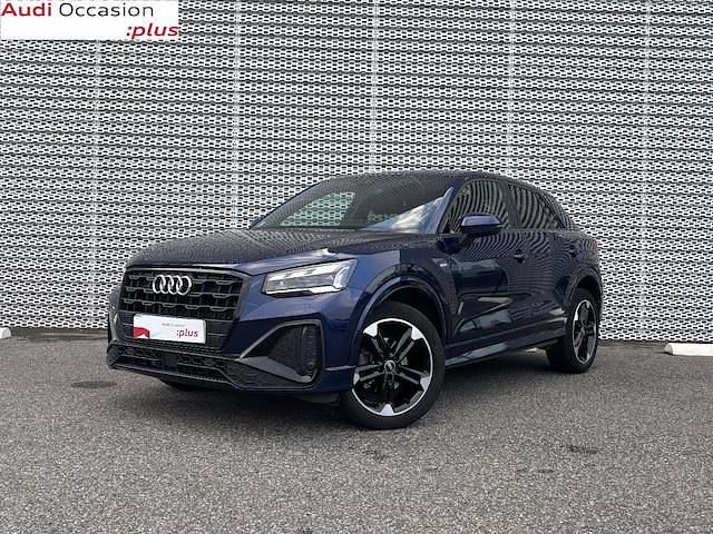 Bleu navarre métallisé Utilisé 2022 Audi Q2 S-line plus SUV | 30 990 € - Image 1/4
