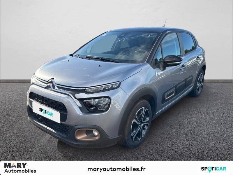 Gris Utilisé 2023 Citroën C3 PureTech Citadine | 14 390 € (Prix assez cher) - Image 1/3