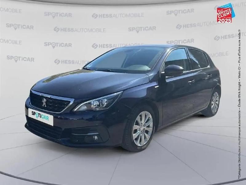 Bleu Utilisé 2018 Peugeot 308 Style Berline | 8 999 € (Prix juste) - Image 1/4