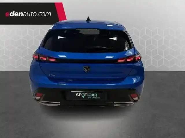Occasion Peugeot 308 Allure 130 ch (95 kW) 2022 Bleu Berline