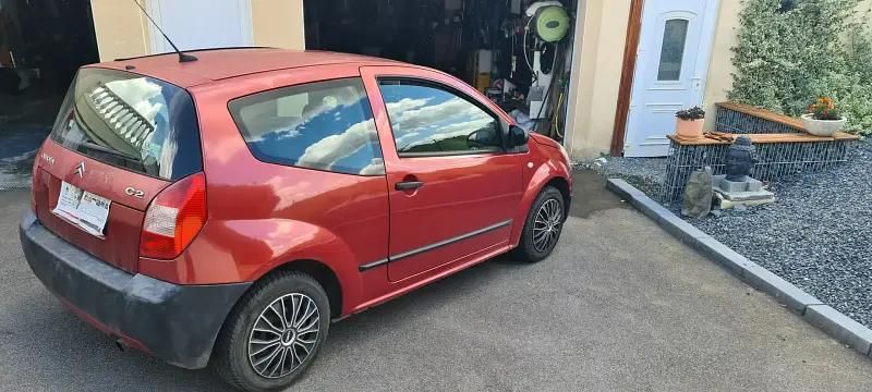 Rouge Utilisé 2003 Citroën C2 Citadine | 3 500 € (Prix juste) - Image 1/4