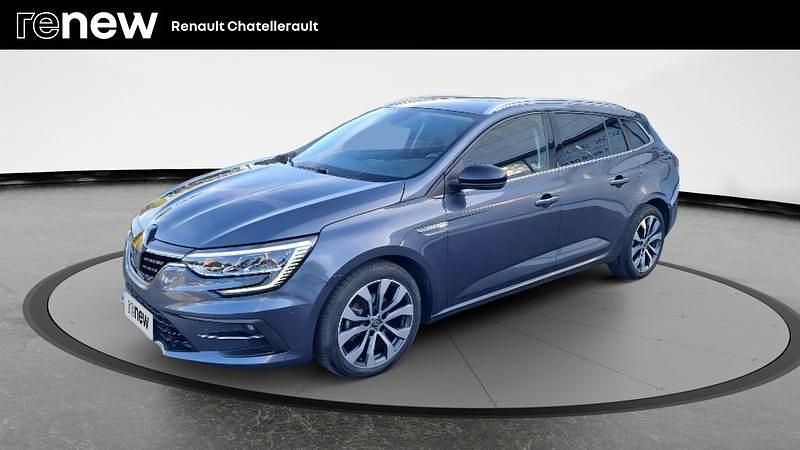 Gris Occasion 2024 Renault Mégane IV Techno Break | 23 490 € (Prix assez cher) - Image 1/4