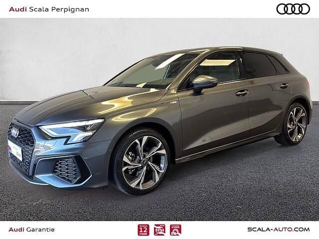 Gris daytona nacré Utilisé 2022 Audi A3 S-Line | 29 990 € (Prix juste) - Image 1/4