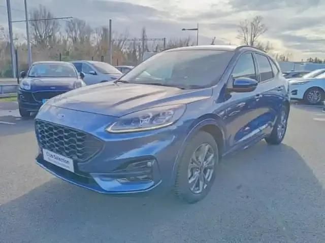 Bleu azur métallisé Occasion 2023 Ford Kuga ST-Line X SUV | 24 990 € (Prix juste) - Image 1/4