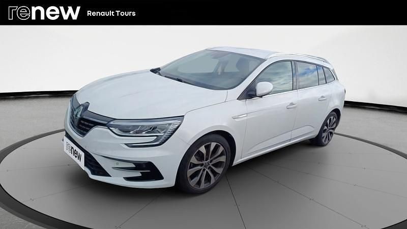 Blanc Occasion 2021 Renault Mégane IV Intens Berline | 16 699 € (Prix assez cher) - Image 1/4