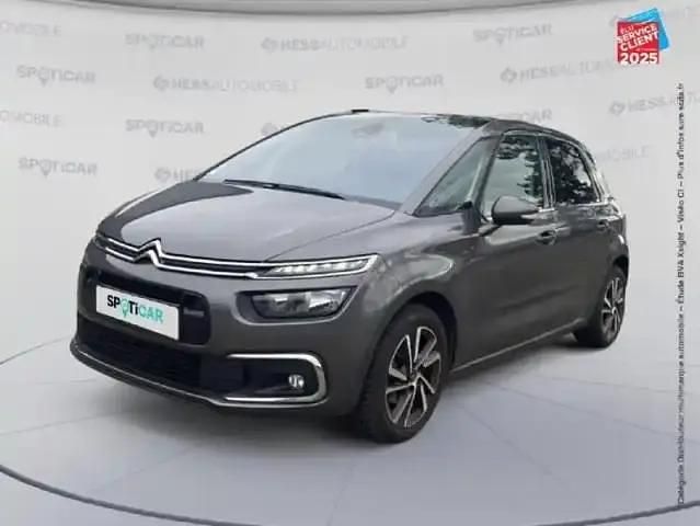 Gris Utilisé 2019 Citroën C4 Picasso PureTech Monospace | 13 999 € (Prix juste) - Image 1/4