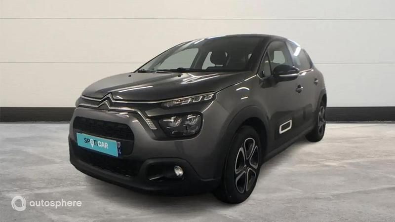 Gris Utilisé 2023 Citroën C3 PureTech Citadine | 13 990 € (Prix juste) - Image 1/4
