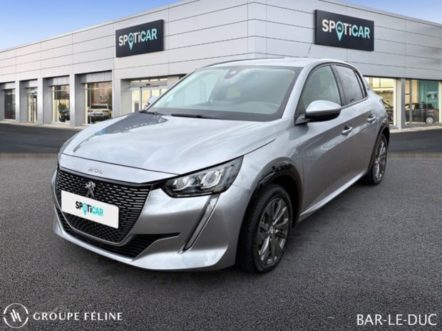 Gris Utilisé 2021 Peugeot e-208 Style Citadine | 16 340 € (Prix juste) - Image 1/4
