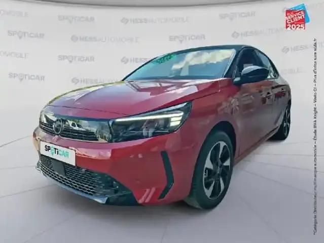 Occasion Opel Corsa 11 kW (15 ch) 2024 Rouge kardio métallisé/toit noir karbon Berline