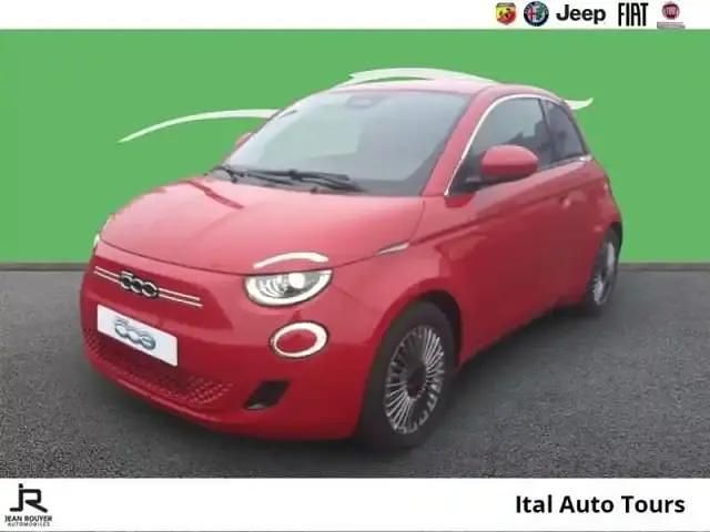 Red by (red) pastel Utilisé 2024 Fiat 500e Style Citadine | 24 489 € (Prix cher) - Image 1/4