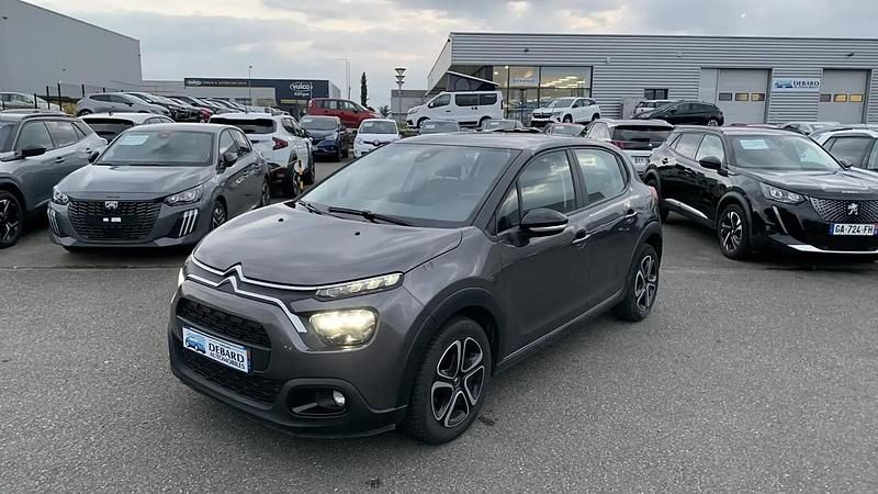 Gris Utilisé 2022 Citroën C3 Shine Citadine | 14 990 € (Prix assez cher) - Image 1/4