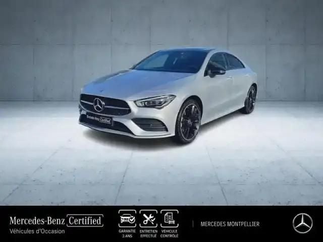 Argent iridium métallisé Occasion 2023 Mercedes CLA250e AMG line Berline | 35 900 € - Image 1/4