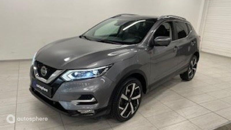 Gris Utilisé 2019 Nissan Qashqai Tekna+ SUV | 17 999 € (Prix cher) - Image 1/4