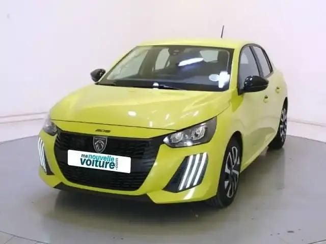 Jaune Utilisé 2024 Peugeot 208 Active Citadine | 15 290 € (Prix juste) - Image 1/4