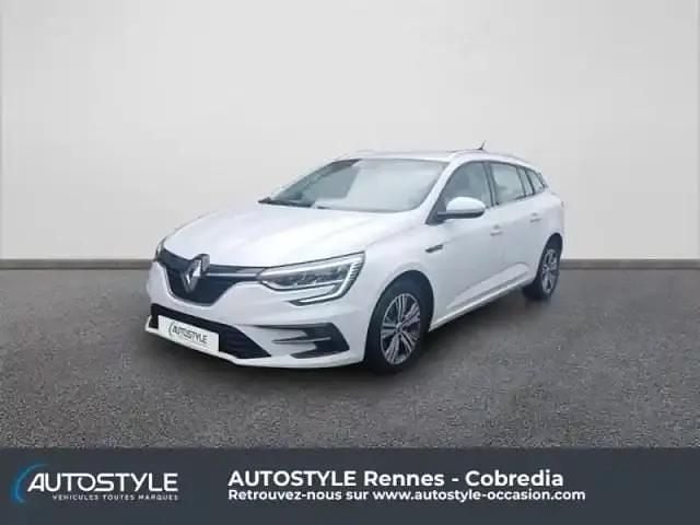Blanc nacre Occasion 2022 Renault Mégane GrandTour Evolution Break | 17 390 € (Bon prix) - Image 1/4