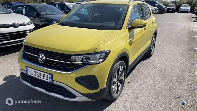 Jaune Utilisé 2025 VW T-Cross Edition SUV | 27 000 € (Prix juste) - Image 1/4