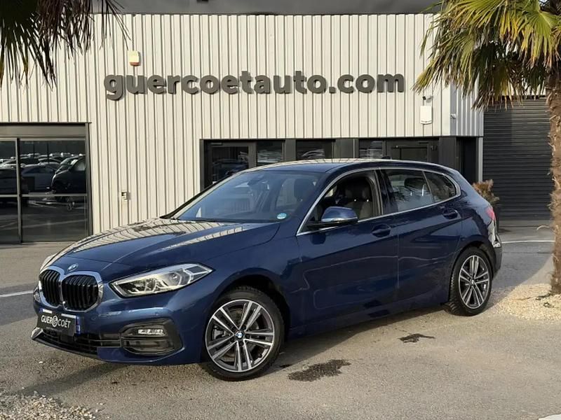 Bleu Utilisé 2021 BMW 116 Citadine | 22 990 € (Prix assez cher) - Image 1/4