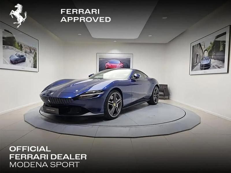 Bleu Occasion 2022 Ferrari Roma Coupé | 299 900 € - Image 1/4