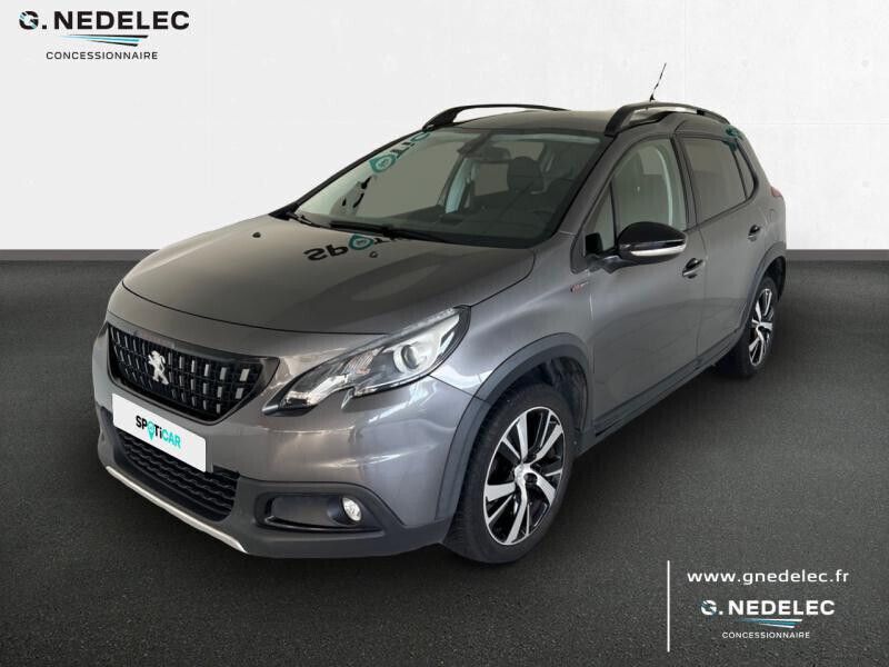 Gris Utilisé 2017 Peugeot 2008 GT-line SUV | 16 960 € (Prix cher) - Image 1/4