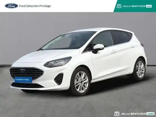 Blanc Occasion 2023 Ford Fiesta Business Edition Citadine | 16 789 € (Prix juste) - Image 1/4