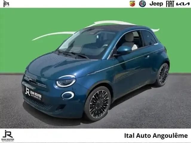 Ocean green métal Occasion 2023 Fiat 500C La Prima Cabriolet | 24 490 € - Image 1/4