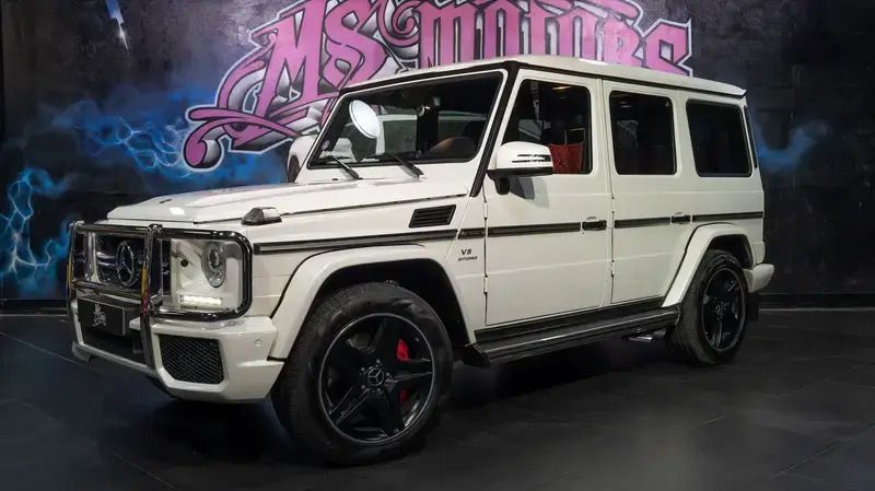Blanc Utilisé 2015 Mercedes G63 AMG AMG SUV | 92 900 € - Image 1/4
