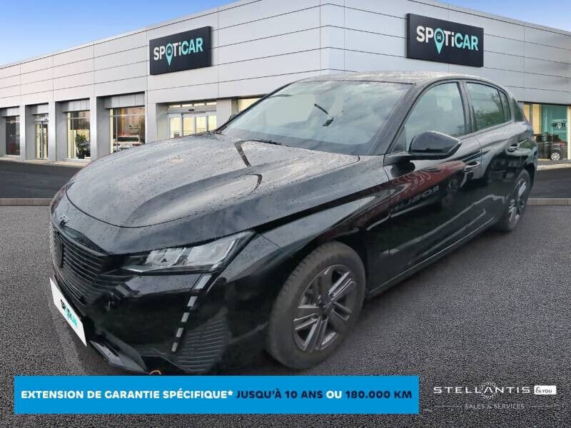 Noir Occasion 2022 Peugeot 308 Active Berline | 17 990 € (Prix juste) - Image 1/4