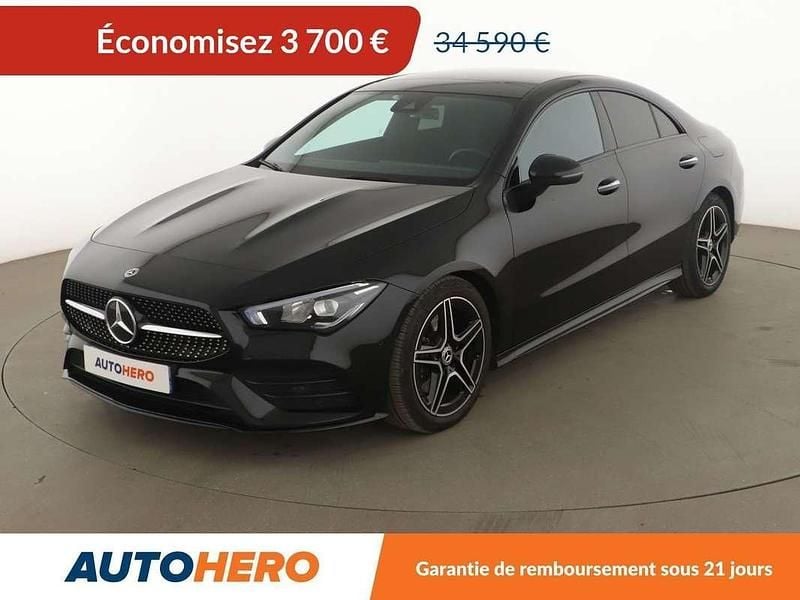 Occasion Mercedes CLA200 AMG line 150 ch (110 kW) 2022 Noir Berline