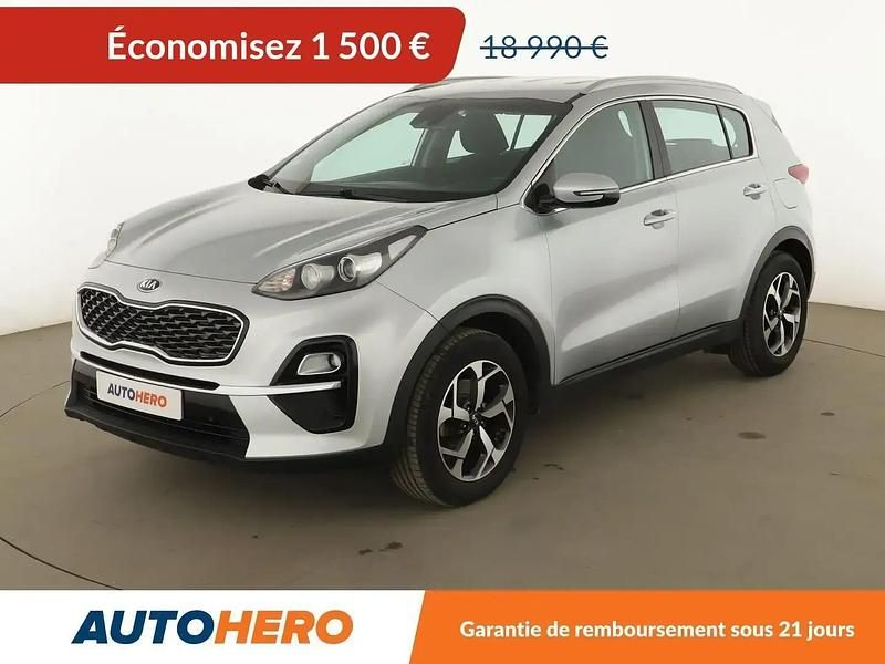 Gris Occasion 2019 Kia Sportage Active SUV | 17 490 € (Prix juste) - Image 1/2