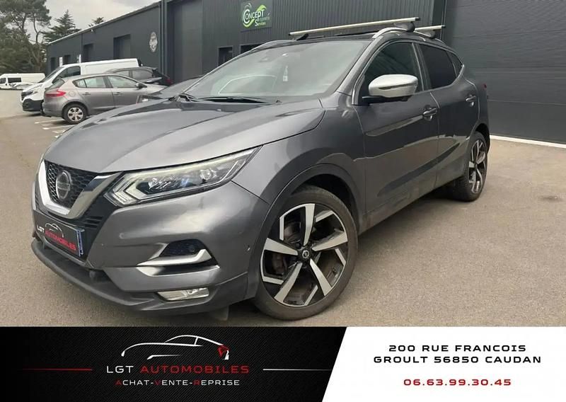 Gris Utilisé 2018 Nissan Qashqai Tekna+ SUV | 14 490 € (Prix juste) - Image 1/4