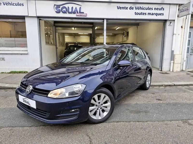 Bleu Occasion 2016 VW Golf VII Business Berline | 10 900 € (Prix assez cher) - Image 1/4