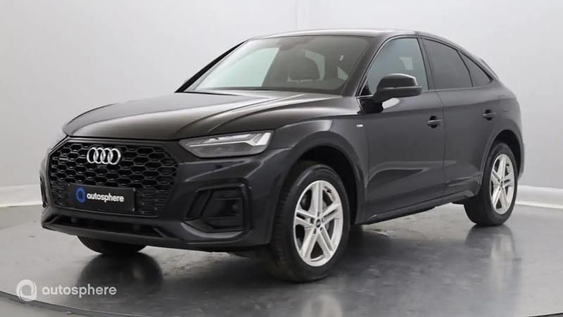 Noir mythic métallisé Utilisé 2021 Audi Q5 S-Line SUV | 45 299 € (Prix juste) - Image 1/4