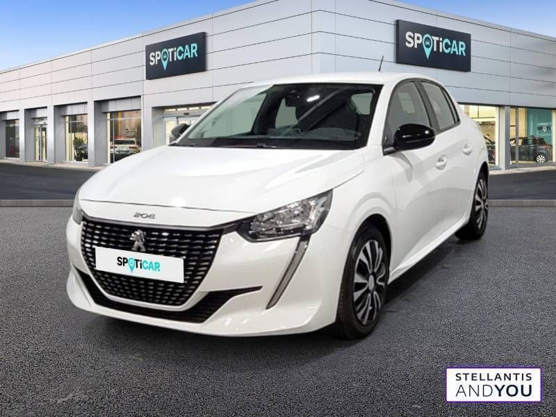 Blanc Utilisé 2023 Peugeot 208 Active Citadine | 12 980 € (Bon prix) - Image 1/3
