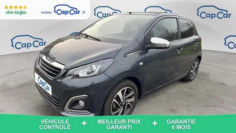 Noir Occasion 2019 Peugeot 108 Style Citadine | 8 890 € (Prix juste) - Image 1/4