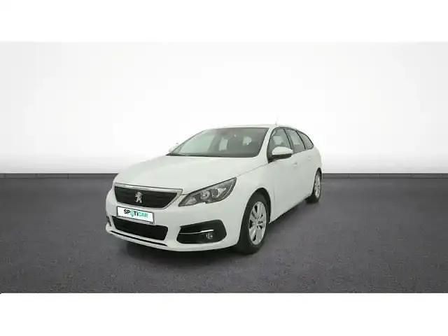 Blanc Utilisé 2021 Peugeot 308 Active Break | 12 989 € (Bon prix) - Image 1/4