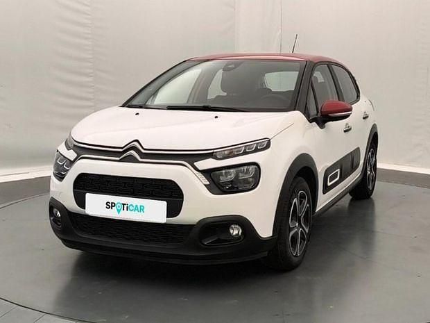 Blanc Utilisé 2022 Citroën C3 PureTech Citadine | 11 590 € (Prix juste) - Image 1/4