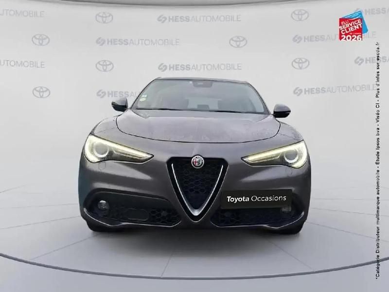 Occasion Alfa Romeo Stelvio Sprint 162 ch (119 kW) 2019 Gris SUV