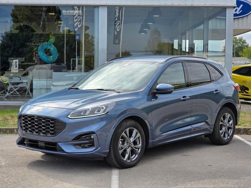 Bleu Utilisé 2023 Ford Kuga ST-Line X SUV | 25 599 € (Bon prix) - Image 1/4