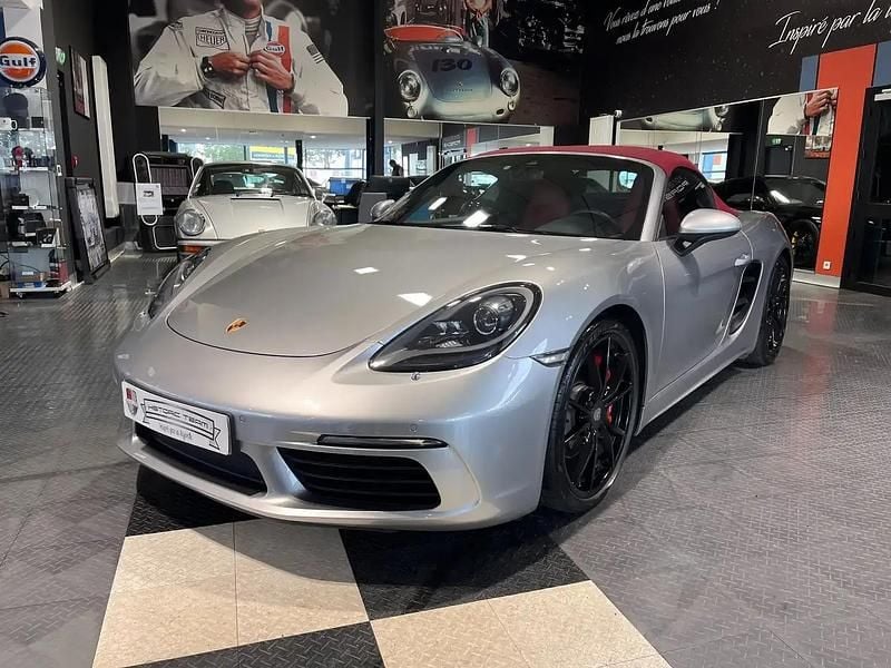 Argent Occasion 2016 Porsche 718 Boxster Cabriolet | 68 718 € - Image 1/4