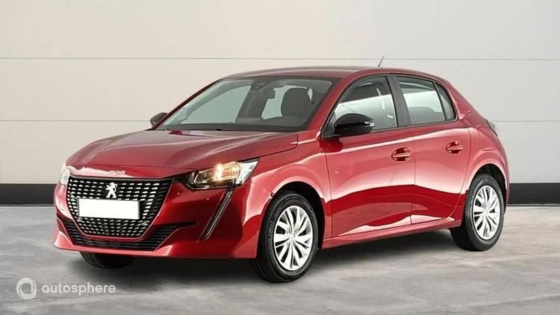 Rouge Occasion 2022 Peugeot 208 Active Citadine | 11 299 € (Bon prix) - Image 1/4