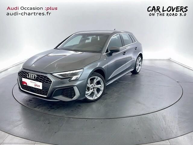 Gris daytona nacré Occasion 2024 Audi A3 S-Line | 33 490 € (Prix juste) - Image 1/4